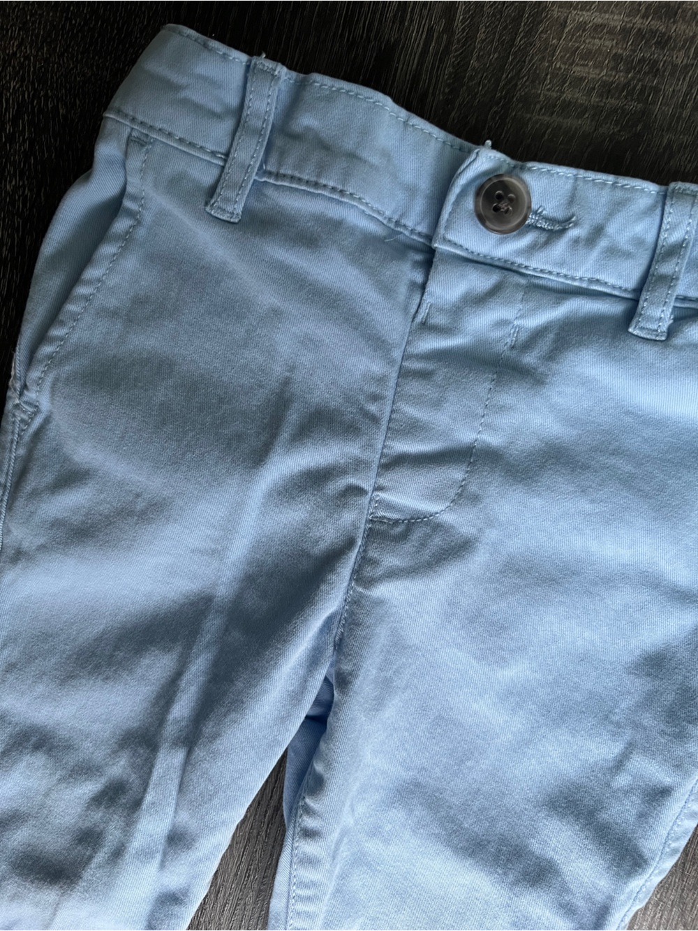 The Children’s Place Light Blue Chino Pants 2T | Toddler Boys Dress Pants - Picture 2 of 4